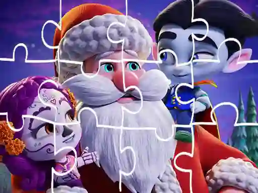 Lojë Super Monsters Christmas Jigsaw në internet
