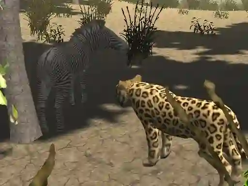 Lojë African Cheetah Hunting Simulator në internet