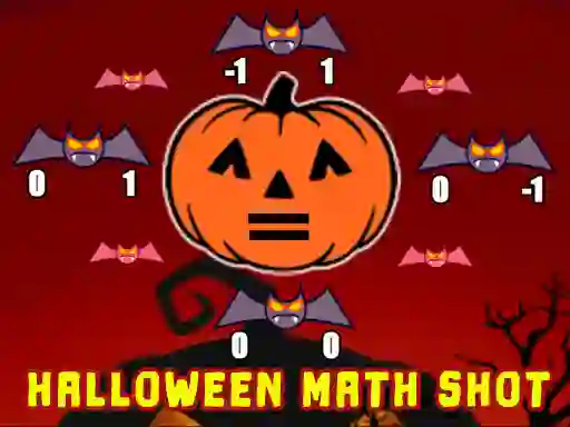 Lojë Halloween Math Shot në internet