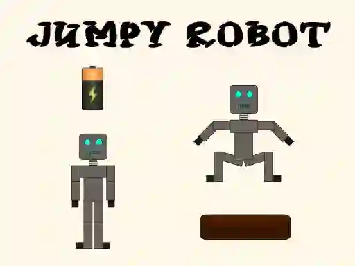 Lojë Jumpy Robot në internet