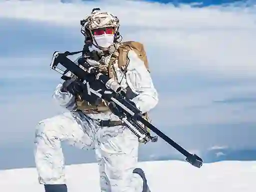 Lojë Snow Sniper në internet
