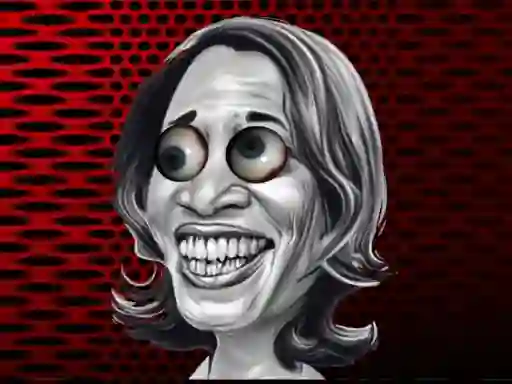 Lojë Kamala Funny Face Challenge në internet