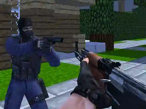 Lojë Counter Craft në internet