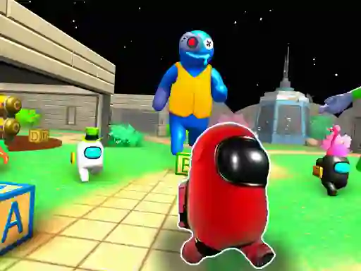 Lojë Survivor Rainbow Monster në internet