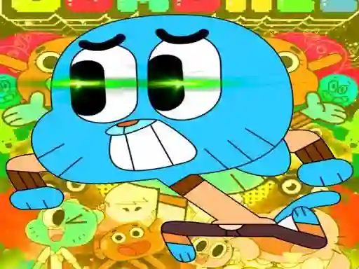 Lojë Gumball Runner adventure në internet
