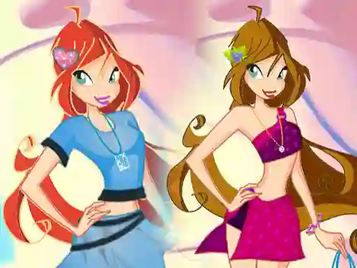 Lojë Winx Bloom Casual në internet