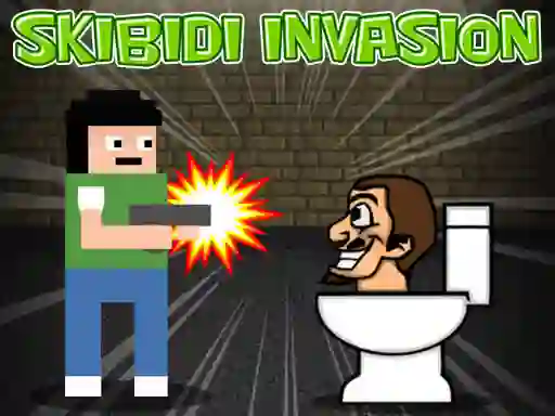Lojë Skibidi Invasion në internet