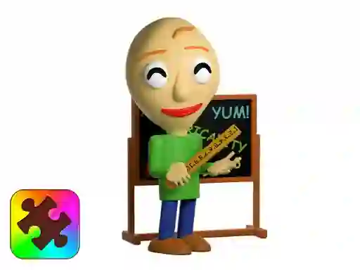 Lojë Baldie Jigsaw Challenge në internet