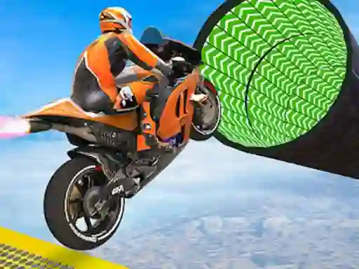 Lojë Motorcycle Stunts Drive në internet