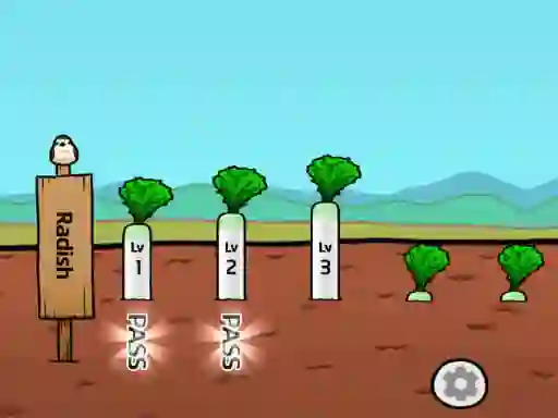 Lojë Radish në internet