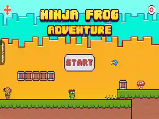 Lojë Ninja Frog Adventure në internet