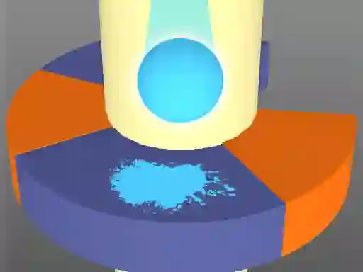 Lojë The Helix Fall Jump në internet