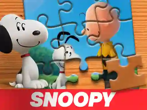Lojë Snoopy Jigsaw Puzzle në internet