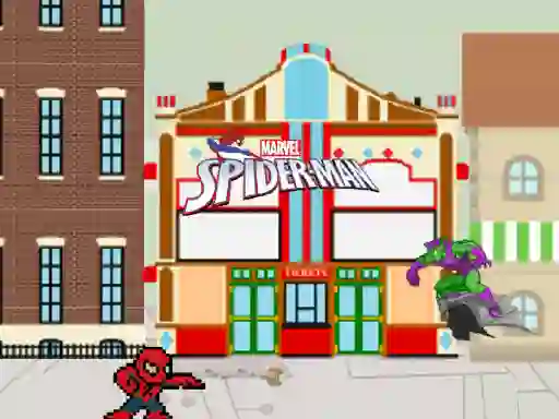 Lojë Marvel Spider-man vs Goblin në internet