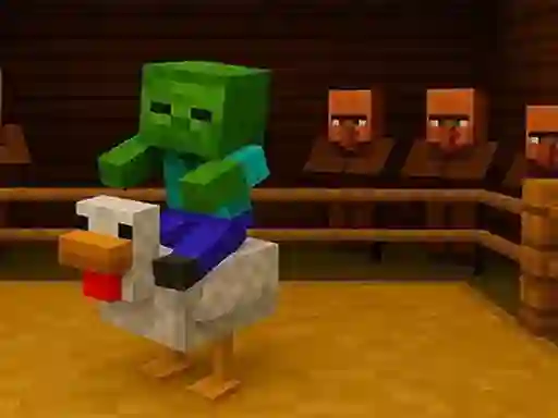 Lojë Chicken Jockey hidden lava chicken në internet