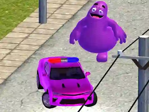 Lojë Grimace vs Police SuperCar në internet