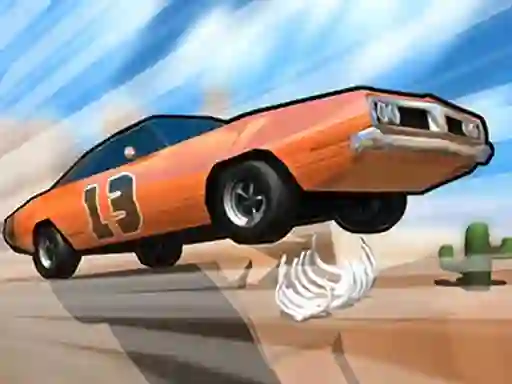 Lojë Stunt Car Race në internet