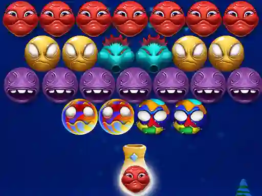 Lojë Bubble Monsters Shooter në internet
