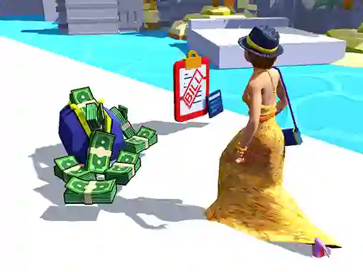 Lojë Run Rich Challenge në internet