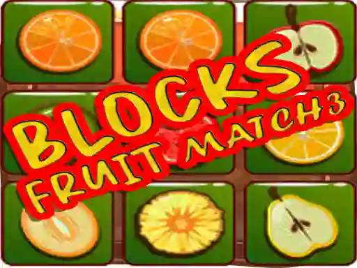 Lojë Blocks Fruit Match3 në internet