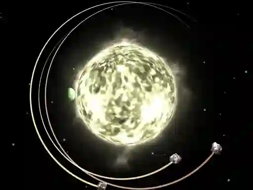 Lojë Planet Gravity në internet