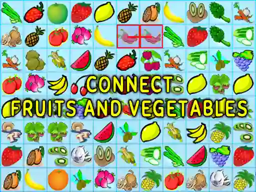 Lojë Connect Fruits and Vegetables në internet