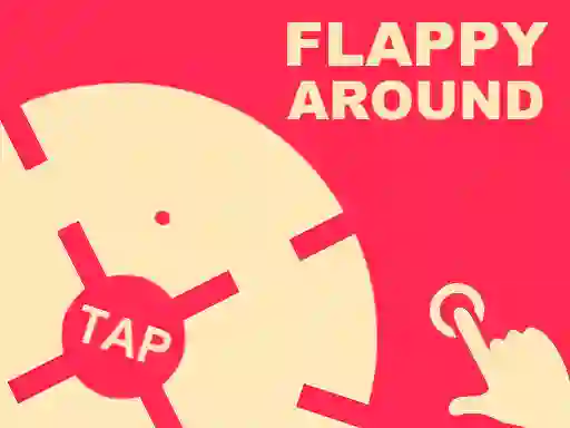 Lojë Flappy Around në internet