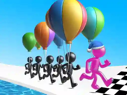 Lojë Ballon Race 3D në internet