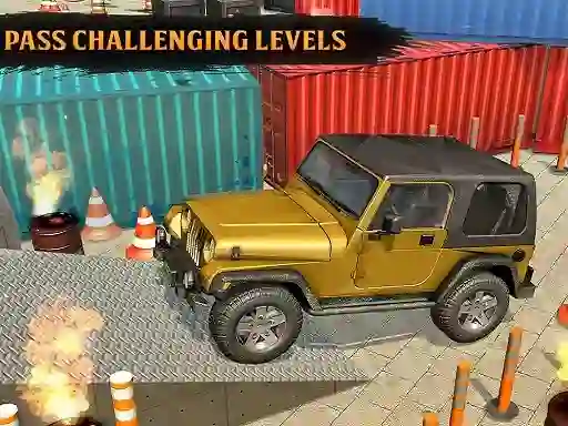 Lojë Classic Real 4x4 Jeep Parking Drive Game në internet