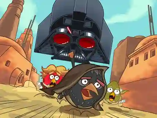 Lojë Angry Birds Star Wars Coloring në internet