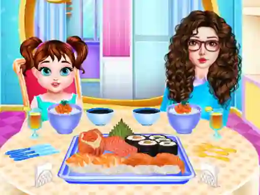 Lojë Baby Taylor Sushi Cooking në internet