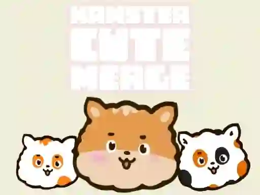 Lojë Hamster Cute Merge në internet