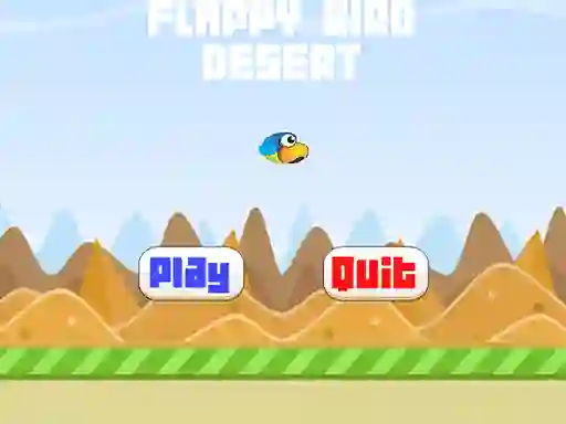Lojë FLAPPY BIRD DESERT në internet