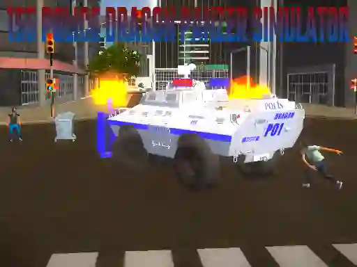 Lojë 155 Police Dragon Panzer Simulator në internet