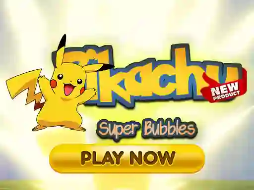 Lojë Pikachu Super Bubbles në internet