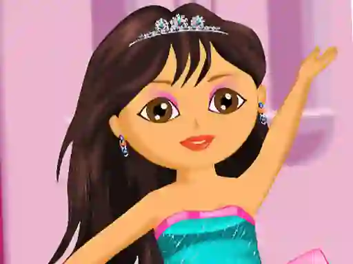 Lojë Dora Ballerina Dressup në internet