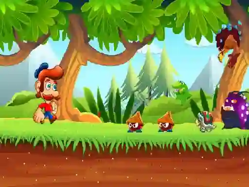 Lojë Super Leo World në internet