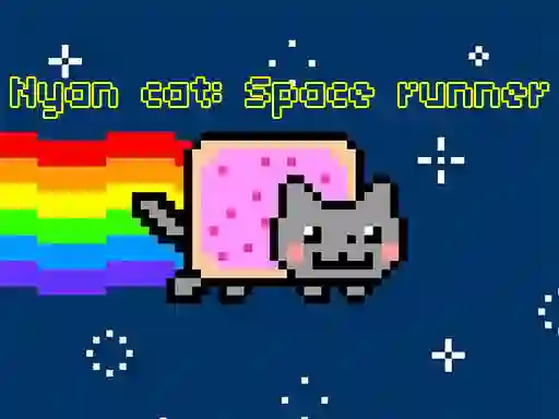 Lojë Nyan Cat: Space runner në internet
