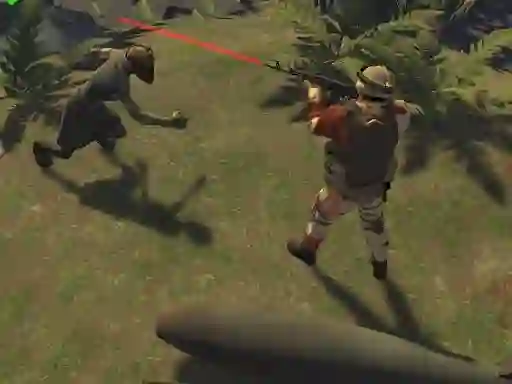 Lojë TopDown Zombie Survival Shooting në internet