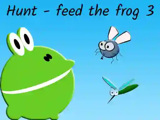 Lojë Hunt feed the frog 3 në internet