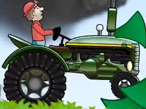 Lojë Tractor Driving Hill Climb 2D në internet