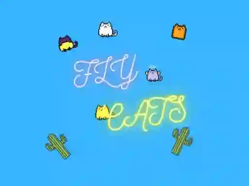 Lojë Fly Cats në internet