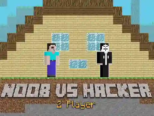 Lojë Noob vs Hacker 2 Player në internet