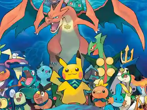 Lojë Pokemon Memory në internet