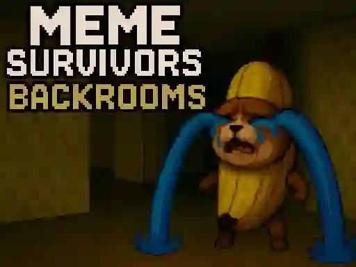 Lojë Meme Survivors: Backrooms në internet