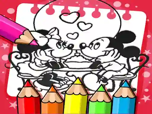 Lojë Mickey Mouse Coloring Book në internet