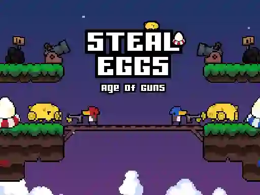 Lojë Steal Eggs Age of Guns në internet