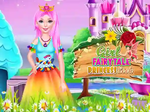 Lojë Girl Fairytale Princess Look në internet