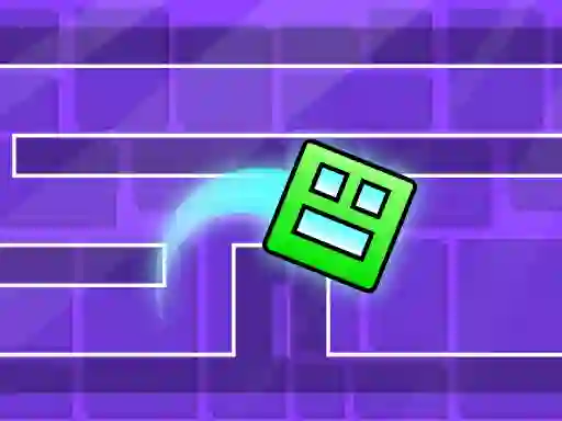 Lojë Geometry Dash Maze Maps në internet