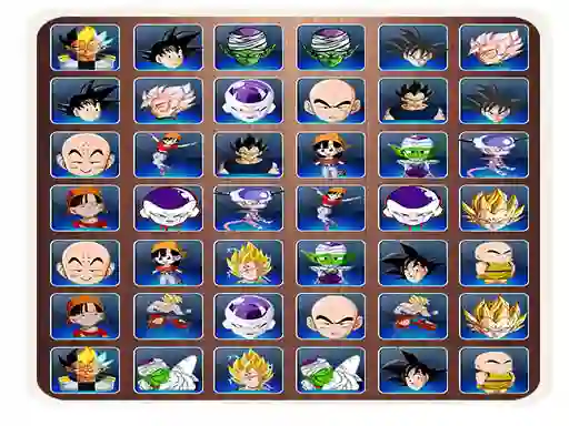 Lojë ?Find The Dragon Ball Z Face në internet